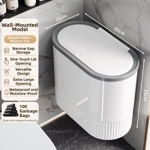 CDIN | New Large Capacity Bathroom Trash Can