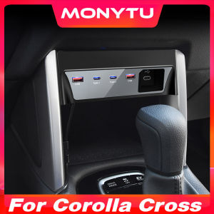Cho TOYOTA COROLLA chéo 2021-2024 loại USB Bộ chia Bộ chuyển đổi nhanh chóng sạc Shunt Hub trạm nối phụ kiện nội thất