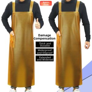 LIANMINU | Waterproof Oil-Resistant Apron Extended