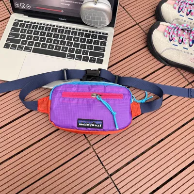 XIAOCHAOXIU | Colorful Multi-Use Waist Bag Chest Bag For Running Outdoor