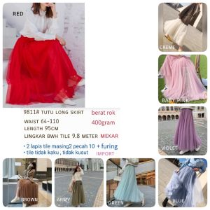 TM 9811 Rok Tutu long import (pecah 10)