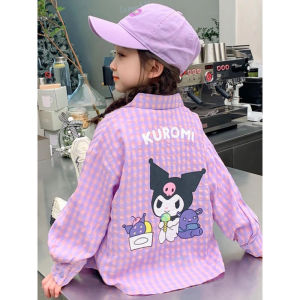 Áo Khoác Cardigan Kẻ Caro Cho Bé Gái Mùa Xuân Mẫu Mới Áo Khoác Kuroko Cho Bé Gái Trang Phục Mùa Xuân Cho Trẻ Sơ Sinh