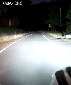 ODNUM (2PCS) h4 bohlam lampu depan LED untuk aksesoris mobil tinggi dan rendah mobil super terang 200w 40000lm 6000k IP68 Tahan Air Super putih HB2 / 9003 bohlam lampu depan LED untuk sepeda motor