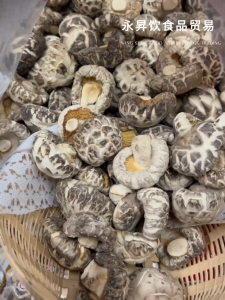 Tian Bai Premium Flower Mushroom / 天白花菇 — Dried Flower Mushroom High Grade / 干货 花菇 特级 香菇