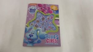 Blues Clues Colouring Book For Kids With 24 Pages & 50 Puffy Stickers