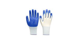 Multipurpose Nitrile Rubber Work Protective Gloves - 1 Size Fits All - 1 Pair