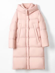 Womens Thickened Lightweight Soft down Cotton Jacket Coat Long over Knee Windproof Waterproof Loose Style Commute Fashion