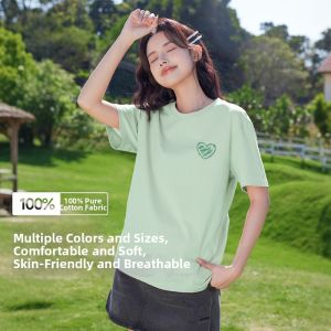 BALENO | Baniluo womens pure cotton short-sleeve T-shirt