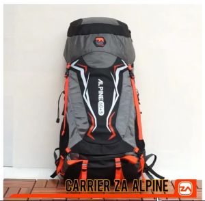 TAS GUNUNG tas carrier zarventure alpine 60 liter