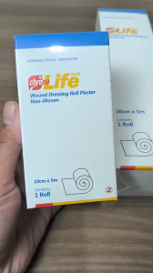 Chronalifemed Plester Penutup luka Non Woven Plester Medis Plester Luka