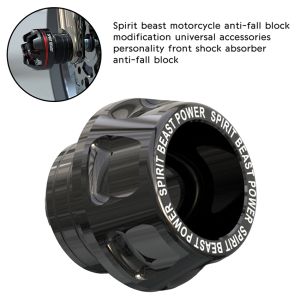 Spirit beast motorcycle anti-fall block modification universal accessories personality front shock absorber anti-fall block