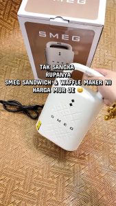 Smeg Multi-Use toaster Sandwich maker Breakfast maker Waffle Maker Classic Series