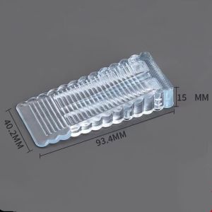 Door stopper home office door stabilizer anti-collision stopper safety silicone door stopper wedge-shaped door stopper