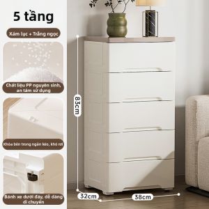YEYA | Tủ Ngăn Kéo Nhiều Tầng Dáng Mảnh