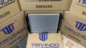 RADIATOR ASSY CHEVROLET AVEO 15 1500 1500CC 1.5 1.500 1500CC 2009 2010 2011 MANUAL MT TRANSMISI MERK TRIVINDO