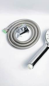 Vòi Sen Tăng Áp Mặt Trắng Điều Chỉnh Bộ Sen Tắm Tăng Áp Tia Nước Cầm Tay TS07