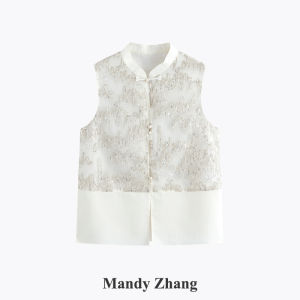 Elegant Handcrafted Sleeveless Vest