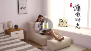 Sofa lười có thể nằm và ngủ ghế thư giãn ban công phòng ngủ ghế sofa đơn