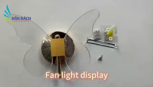 [VỪA ĐEP - VỪA RẺ]Đèn tường hình con bướm độc đáo trang trí nội thất hiện đại - 3 chế độ ánh sáng