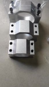 CNC Spindle Motor Bracket Diameter 20mm 22mm 24mm 45mm 52mm 55mm 65mm 80mm Aluminum Clamp With 4 Hexagon Socket Bolt