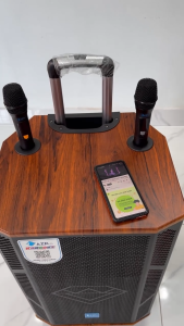 Loa kéo Bluetooth 5.0 chính hãng AZPROAZ-C655 Bass 40-3 đường tiếng Mạch 12 núm chỉnh REVERB thùng gỗCó cổng quang