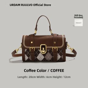 URCDN RDALVO | Vintage Versatile Small Square Handbag