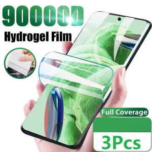 3Pcs Hydrogel Film For Samsung Galaxy S25 S24 Ultra S23 S22 S21 Plus A36 A25 A15 A35 A26 A16 A54 A55 A56 5G Screen Protector