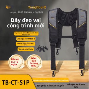 Toughbuilt | Dây Đeo Vai Điều Chỉnh Co Dãn Bền