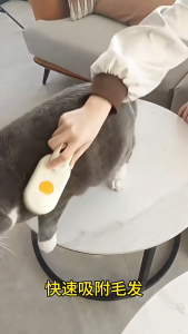 แปรงไอน้ำสำหรับแมว แปรงไอน้ำหวีขนแมว หวีขนสัตว์ไอน้ำ แปรงไอน้ำสำหรับสุนัข ชาร์จไฟได้ จัดแต่งขนแมว หวีทำความสะอาดสัตว์เลี้ยง หวีกำจัดขน Cat Steam Brush Steamy Dog Brush 3 in 1 Rechargeable Spray Cat Hair Brushes for Massage Pet Grooming Comb Hair Removal