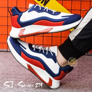[IDOLA] Sepatu Sneakers Pria Casual Hangout Kualitas Import Super Premium Model Terbaru Kekinian - 279