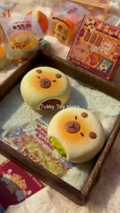 Hot Toys | Capybara Bakery Slow Rising Squishy Capybara Toy Bread Pastry Cake Squeeze Stress Relief Soft Rebound Hand Relaxing Gift