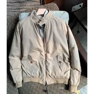 CHENMU | Navy Clean Fit Harrington Jacket
