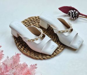 Rmoda Aileen Sendal Heel Wanita Variasi Tali Rantai