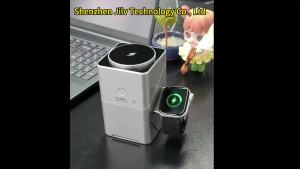 15W Touch Rotating Magnetic Multi-function 3 in 1 Wireless Charger for Iphone 16 15 14 13 Max Fast Charger Samsung Xiaomi