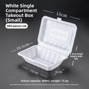 Eco-friendly Biodegradable Disposable Meal Box