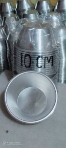isi 12pcs mangkok nasi tim/ kobokan bahan almunium anti karat.
