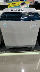 MESIN CUCI SAMSUNG WT 12J4200 12KG 2 TABUNG WT12J4200 12 KG GARANSI RESMI BY TMJ