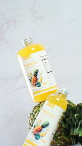 Cuka Nanas 250ml With Mother Ar-Raihan Terdaftar BPOM & Halal Solusi Alami Atasi Diabetes Asam Urat