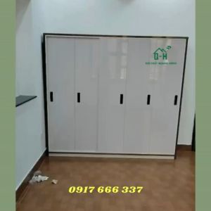 TỦ NHỰA QUẦN ÁO CAO CẤP 5 CÁNH LÙA TRẮNG NÂU RÁP SẴN CHỊU LỰC TỐT
