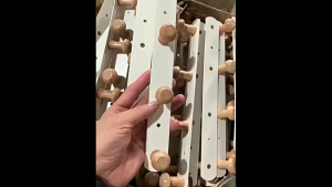 Pintu kayu pintu masuk pintu bilik mandi Wall Hanger pakaian Hat Screws Wooden Hooks Entrance Door Bathroom Wall Hanger Clothes Hat Screws