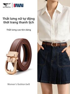 SEPTWOLVES | Automatic Buckle Leather Belt