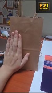 Brown Kraft Paper Bag with Twisted handle (20pcs/pack) Goodies Gift Bag/Beg Kertas Coklat (20pcs)