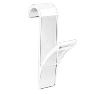 Móc Treo Khăn Tắm Trong Suốt Màu Trắng Trong Suốt Móc Treo Máy Sưởi Giá Để Đồ Đa Năng Nhà Bếp Kèm Kẹp Bộ 2/4/6/10 Cái