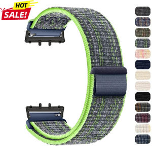 Nylon Loop Strap for Samsung Galaxy Fit 3 breathable replaceable Woven wristband for Galaxy Fit 3 Bans Smart Watch Bracelet Belt