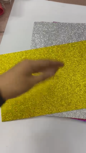 Glitter EVA Foam Sheet A4 10pcs/Pack | Glitter Foam Multi-Color | DIY Craft | Handmade | School Projects