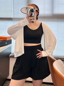 Loose Comfortable Big Size Sporty Shorts for Women Summer Running Casual Early Morning Workout Yoga Pants Female Swimwear