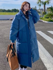 Thickened Bread Style down Cotton Jacket Womens Loose Mid-Length Winter Outerwear Korean Version 2024 New Arrival