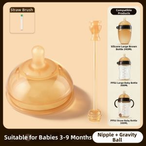 HUANGSI | Straight Drinking Straw and Duckbill Teat Feeding Accessories