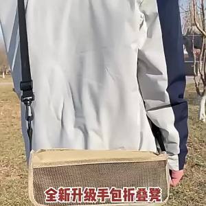 Portable Folding Stool Lightweight Camping Chair Foldable Seat for Fishing Hiking Travel Outdoor Indoor Use Hiking Beach Travel