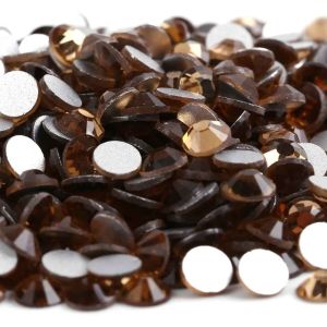 ss6~ss34 AAAAA Top Quality Crystal Non Hotfix Rhinestone Super Bright Glass Strass 3D Nail Art Decoration DIY Dress Clothing